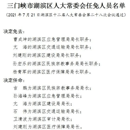 湖滨区教育局人事大调整，重塑教育领导团队，引领未来教育新篇章